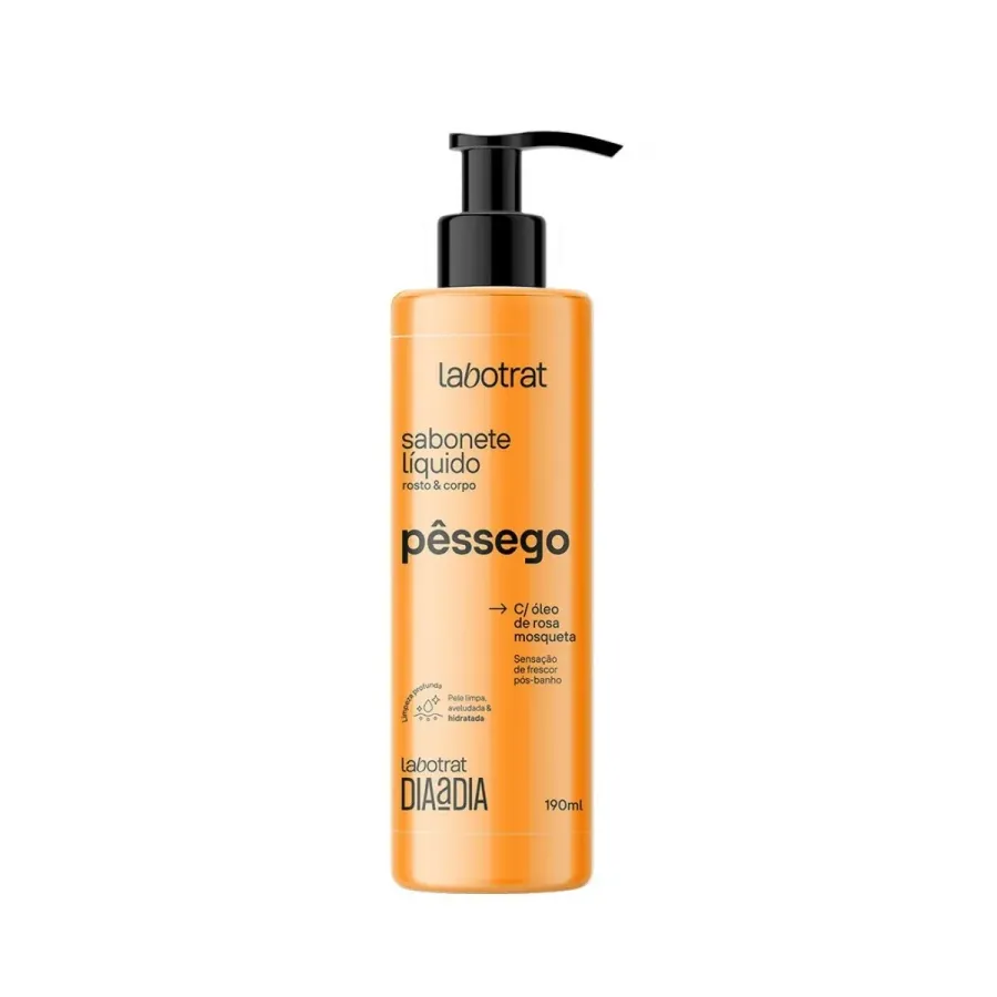 Sabonete Líquido Labotrat Dia a Dia Pêssego 190ml