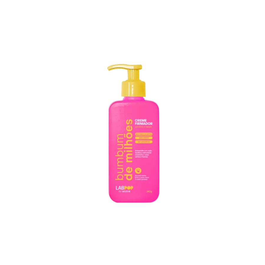Creme Firmador e Anticelulite Labpop Bumbum de Milhões 240ml