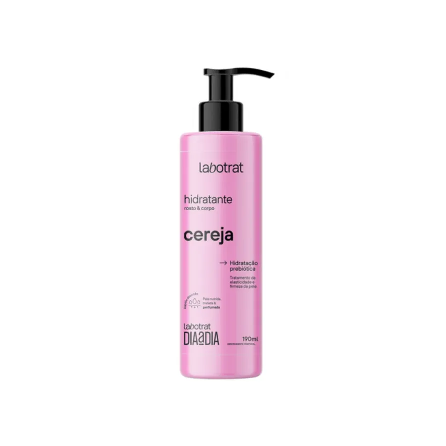 Hidratante Corpo e Rosto Cereja Labotrat 190ml