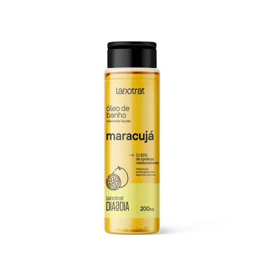Sabonete Líquido Óleo de Banho Labotrat Maracujá Dia a Dia 200ml