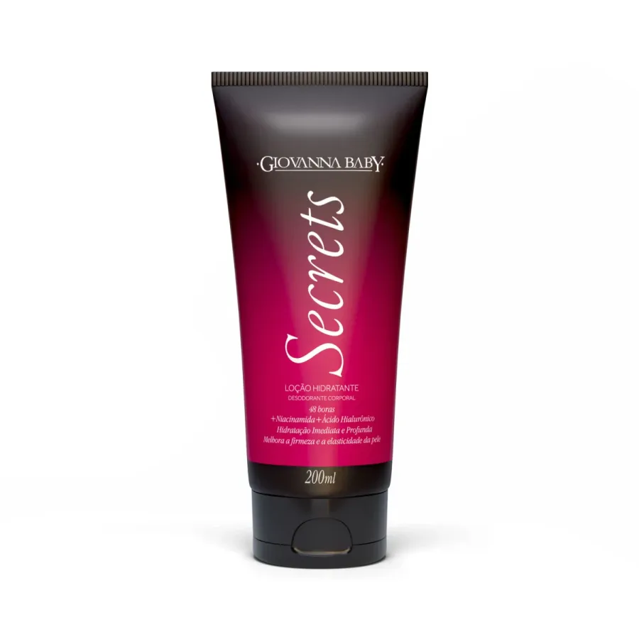 Loção Hidratante Corporal Secrets Giovanna Baby 200ml