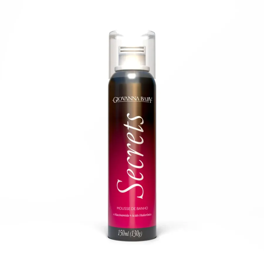 Espuma de Banho Corporal Secrets Giovanna Baby 150ml