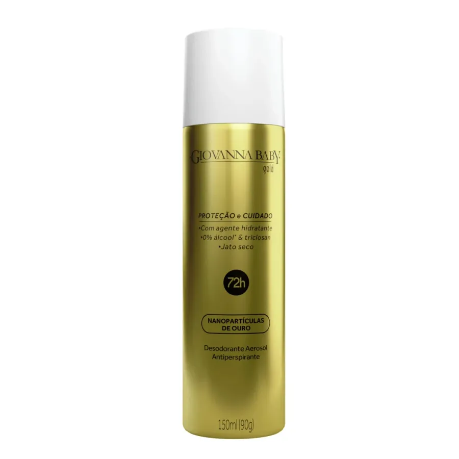 Desodorante Giovanna Baby Aerossol 150ml Metais Turqu