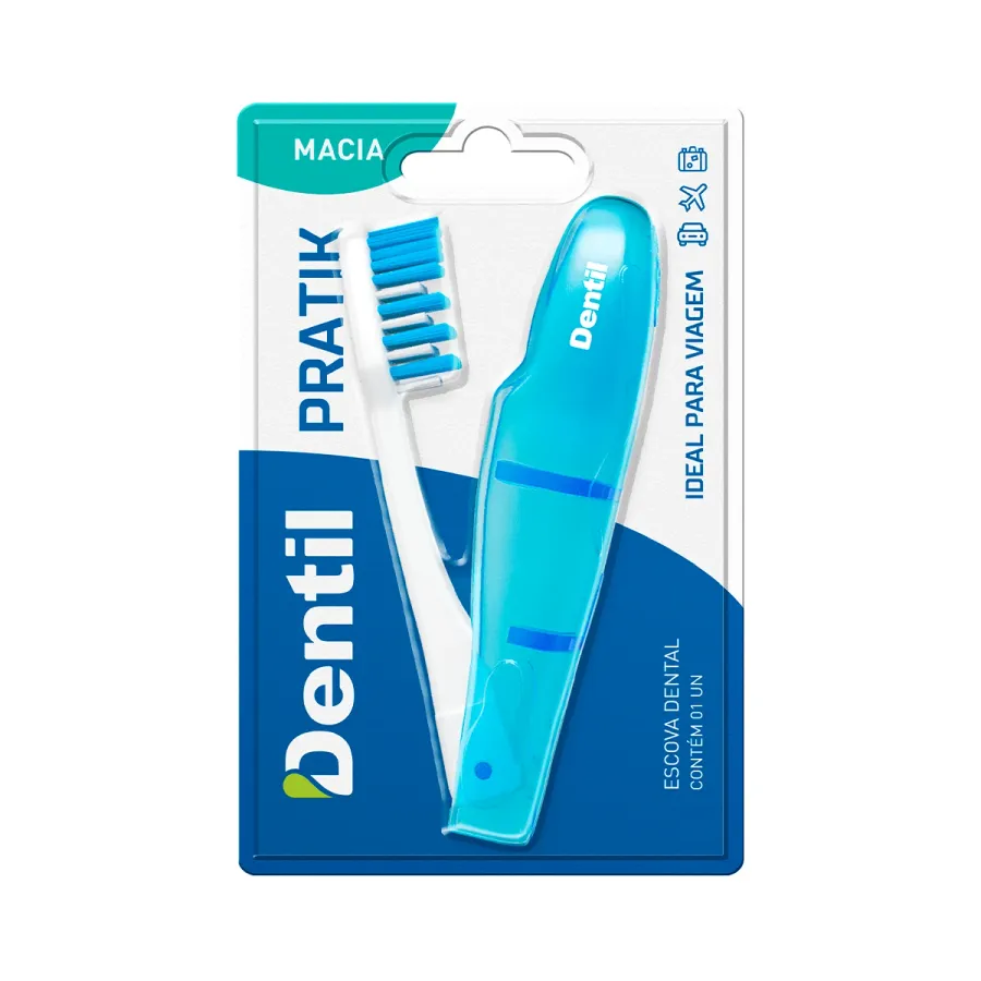 ESCOVA DENTIL VIAGEM PRATIK MACIA
