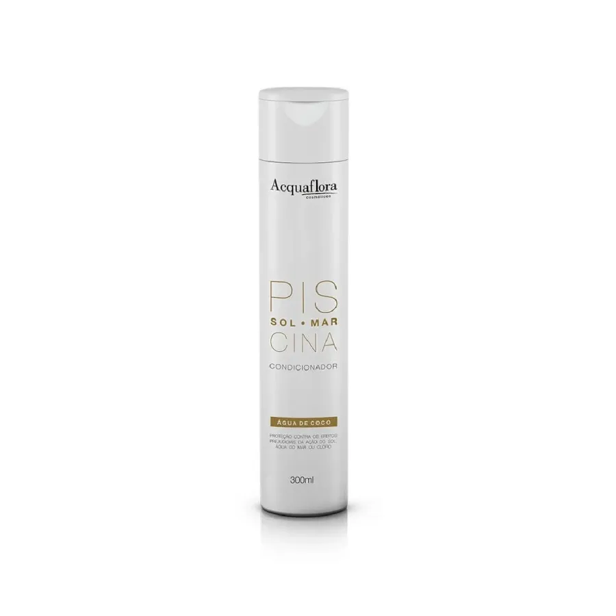 Condicionador Acquaflora Sol Mar Piscina Água de Coco 300ml