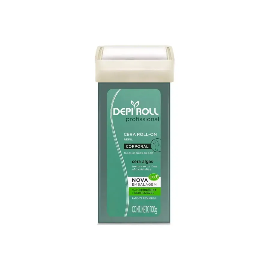 Depi-Roll Refil Cera Roll-On 100g Algas