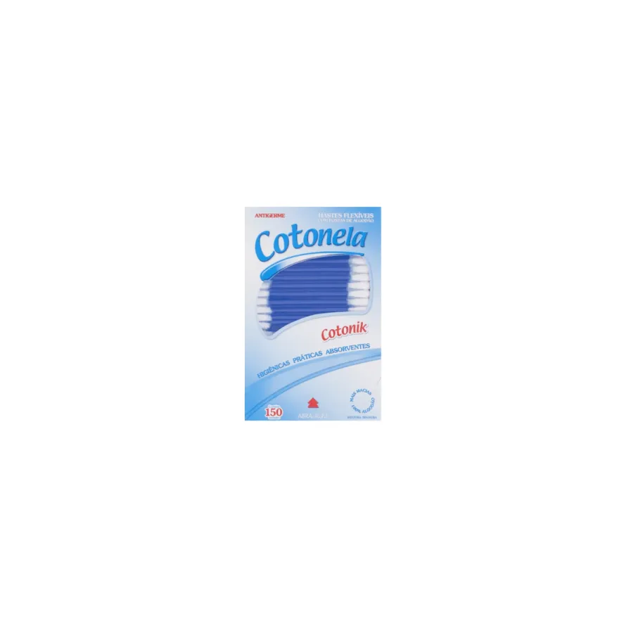 Hastes Flexiveis Cotonela 150 Unidades