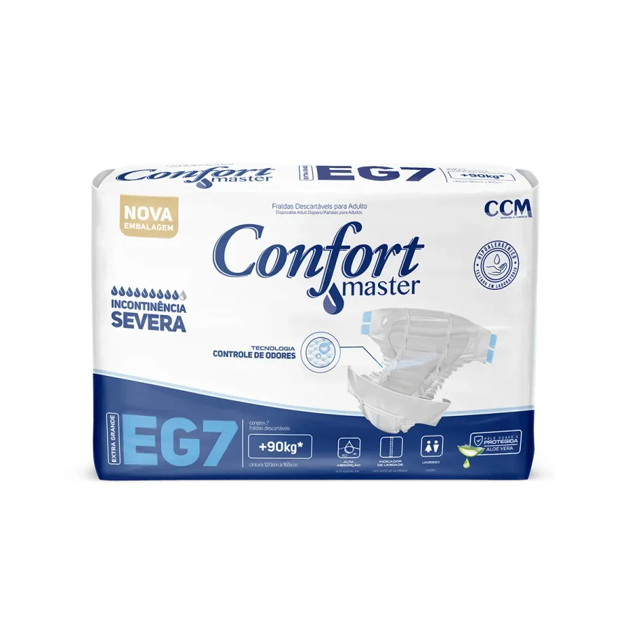 FRALDA CONFORT MASTER XG C/7UND
