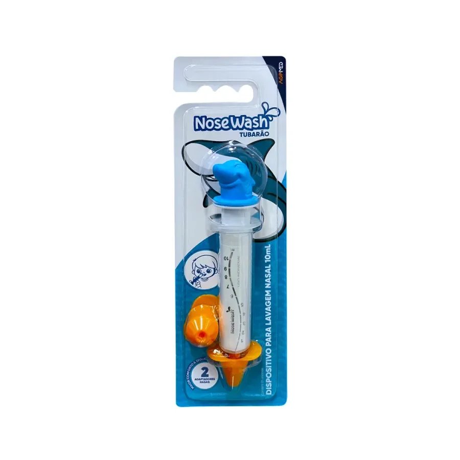 SERINGA LAVAGEM NASAL MOD TUBARAO-AZUL
