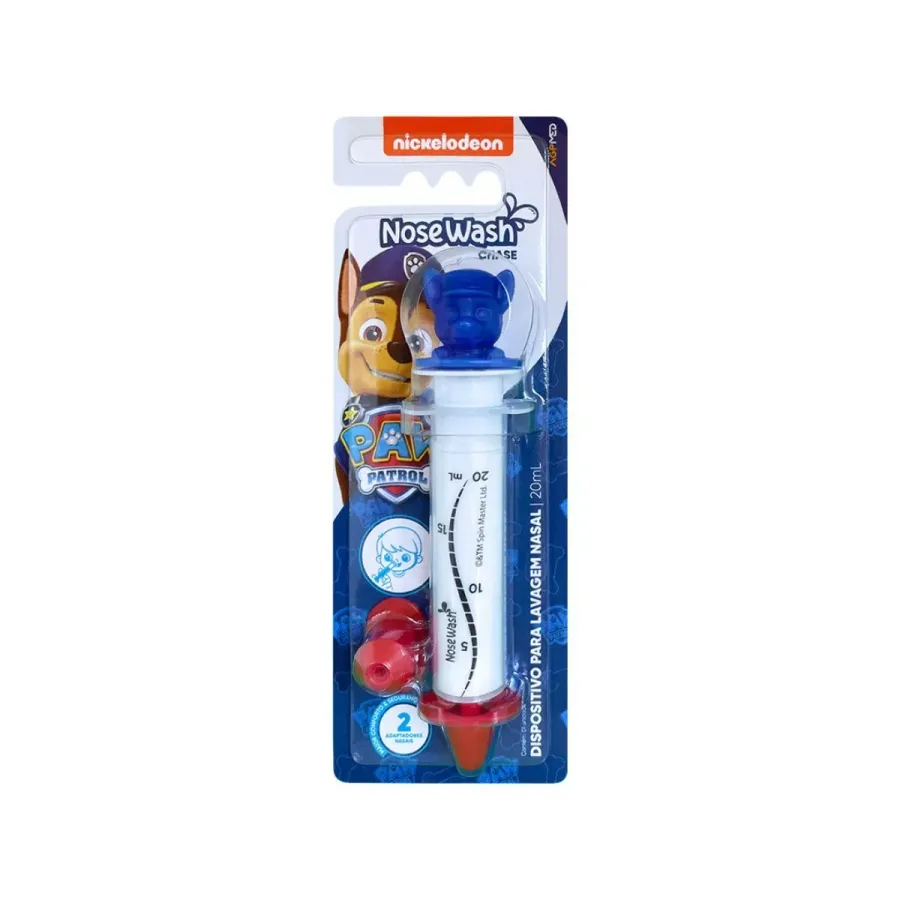 Dispositivo para Lavagem Nasal Nosewash Patrulha Canina 20ml 1 Unidade