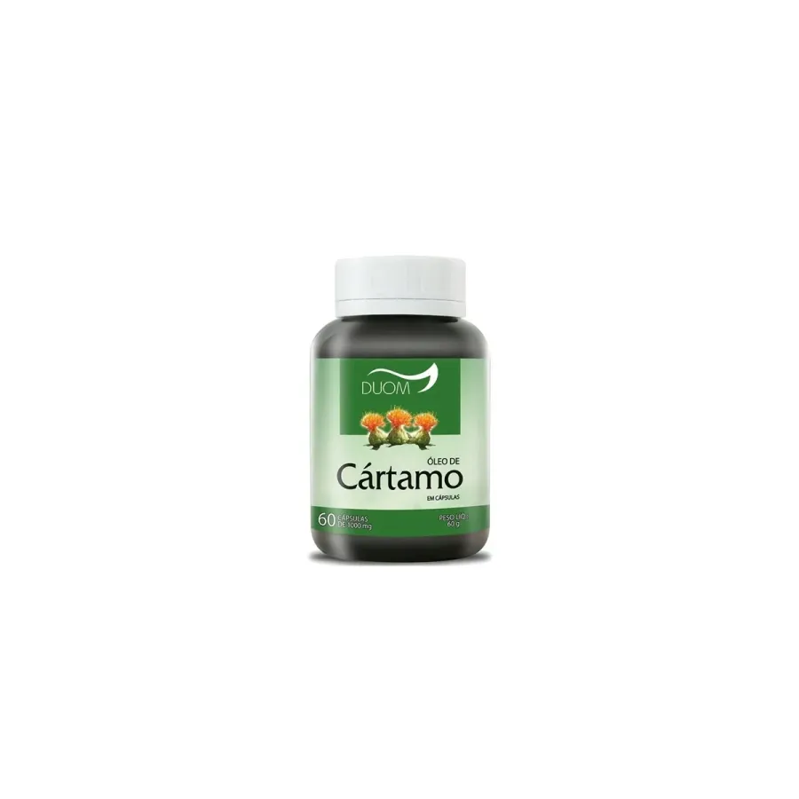Oleo de Cartamo+vit e 60 Cápsulas Duom