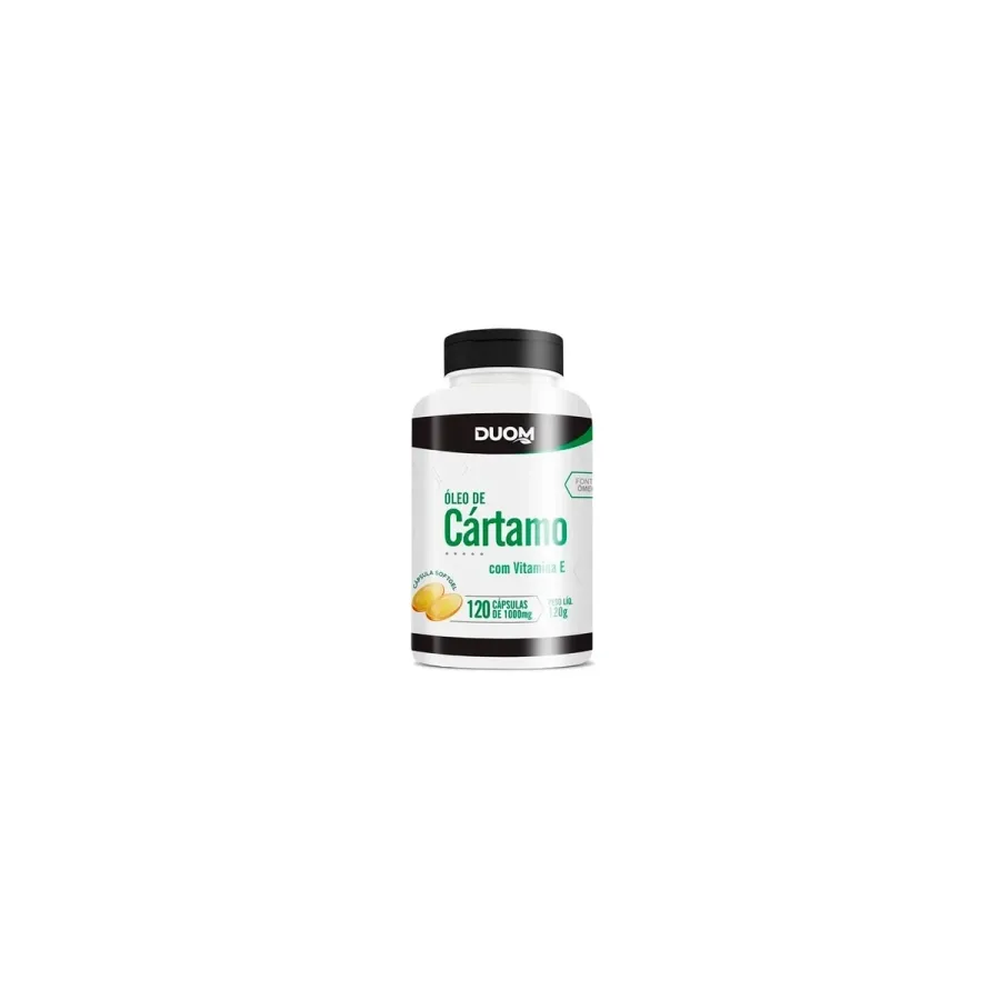 Oleo de Cartamo+vit e 120 Cápsulas Duom