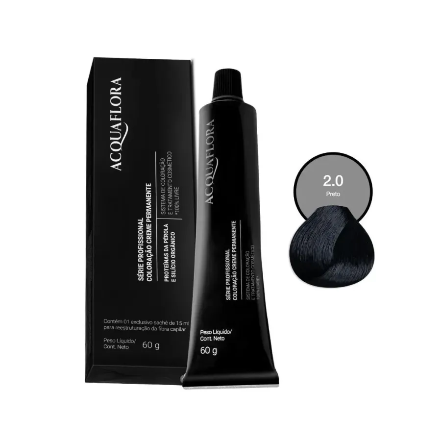 Coloração Acquaflora 2.0 Preto