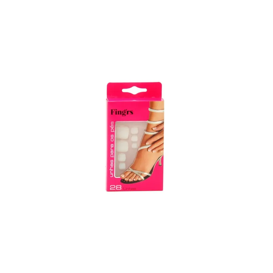 Unhas Fingrs para os Pes Naturais