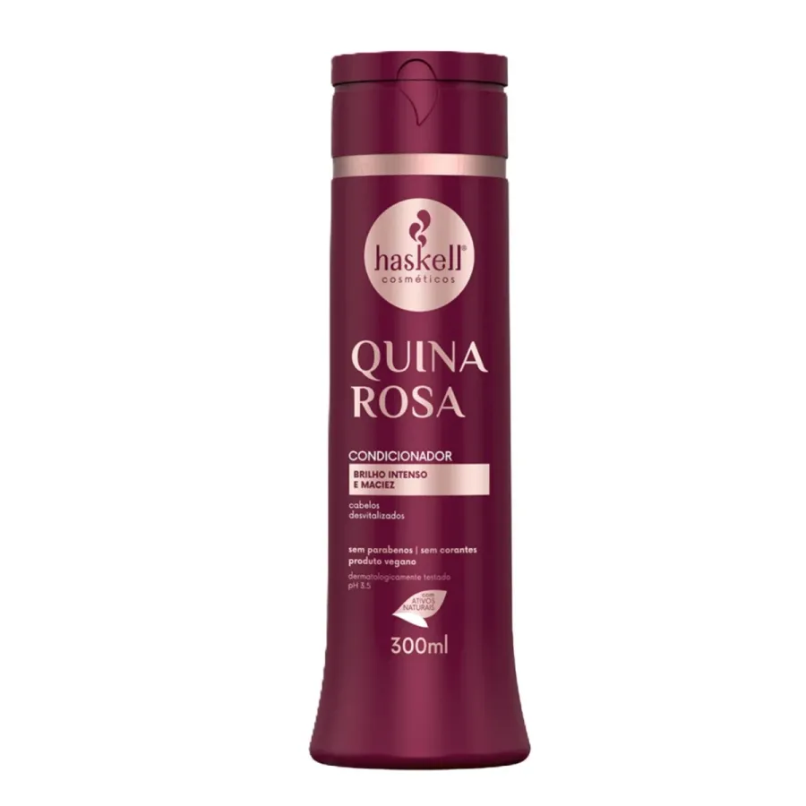 Condicionador Haskell Quina Rosa 300ml