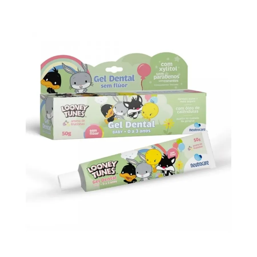 Gel Dental Neutro Looney Tunes Baby 50g