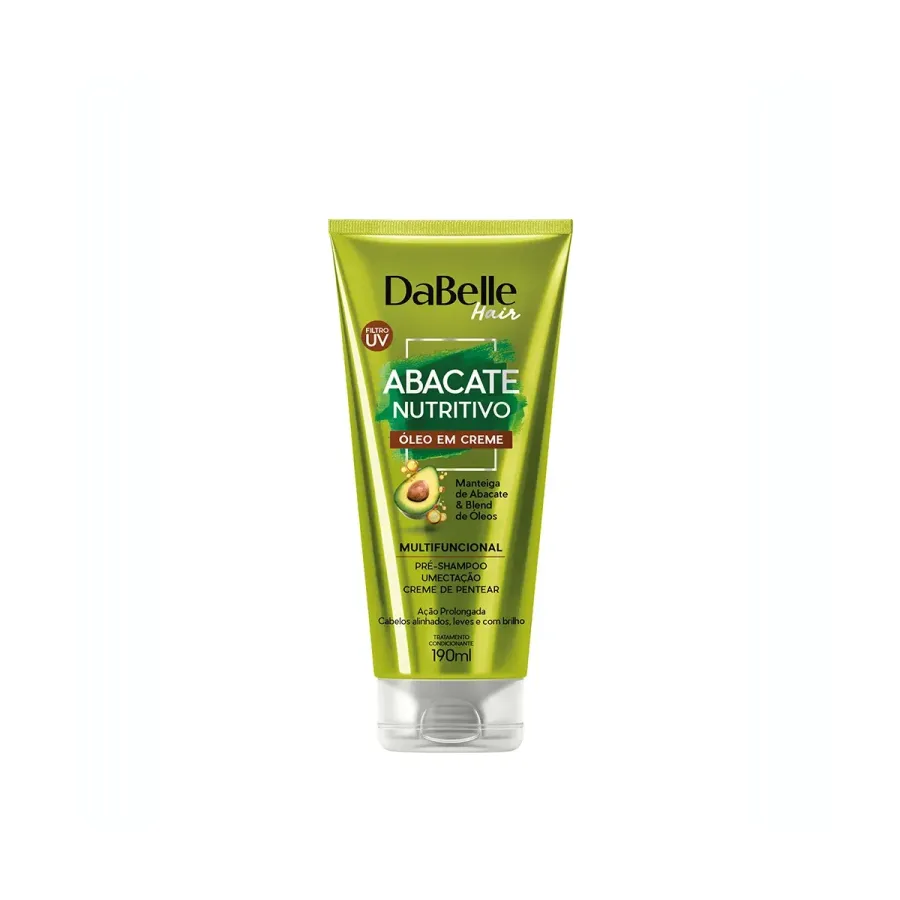 Óleo Capilar em Creme Dabelle Abacate Nutritivo 190ml