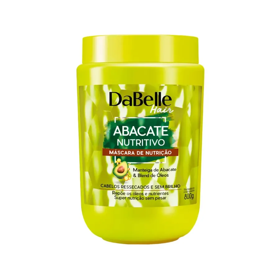 Máscara de Nutrição Dabelle Abacate Nutritivo 800g