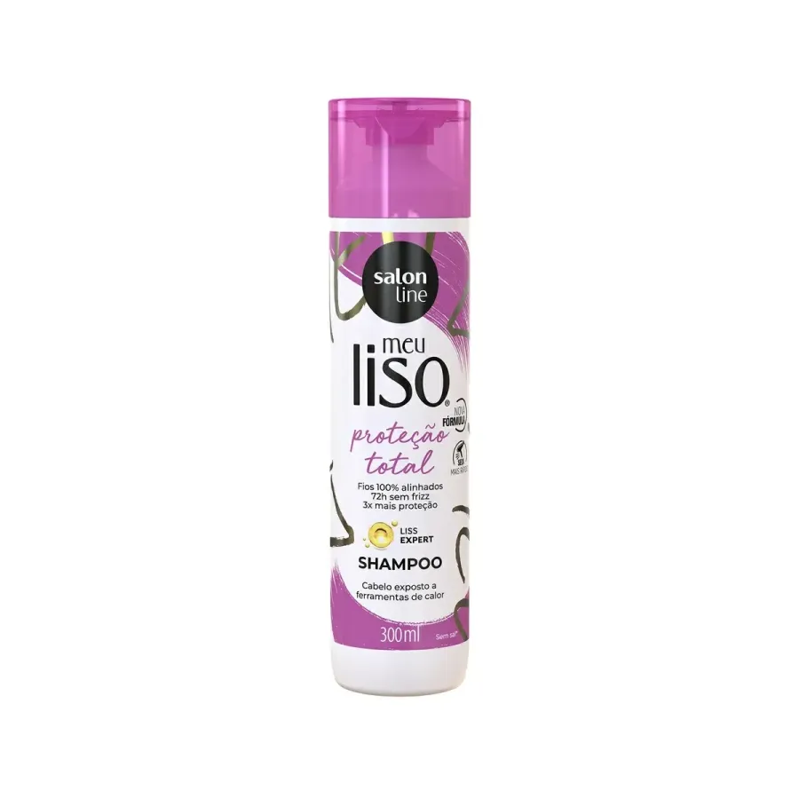 SH SALON LINE 300ML MEU LISO PROTECAO TOTAL