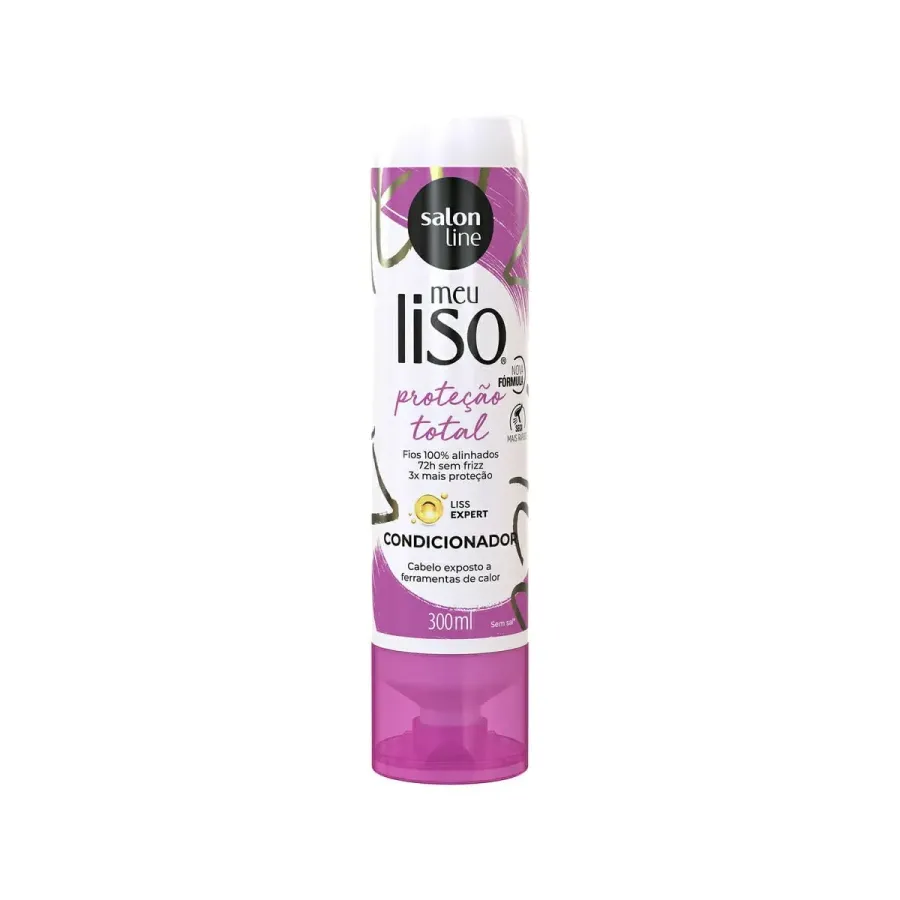 COND SALON LINE 300ML MEU LISO PROTECAO TOTAL