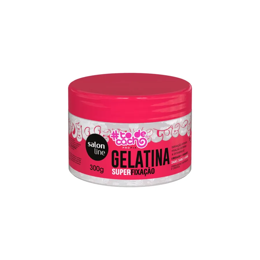 GELATINA SALON LINE 300G SUPER FIXACO
