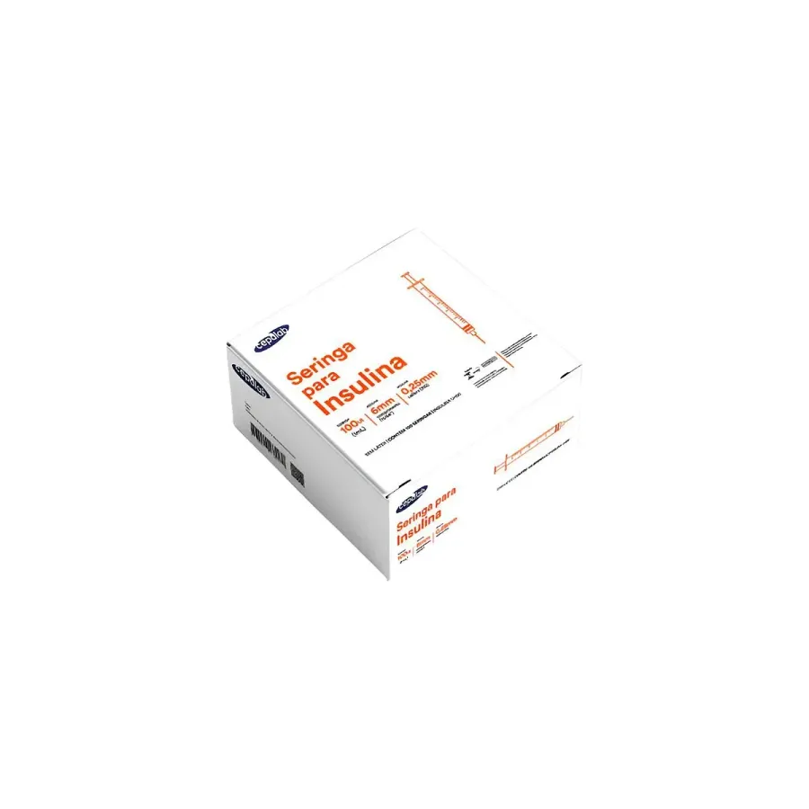 SERINGA BD INSULINA 1ML CEPALAB AG FIXA