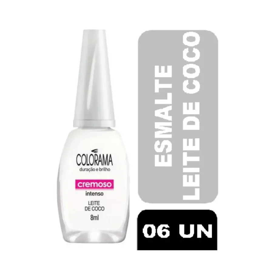 Esmalte Colorama Cremoso Leite de Côco 8ml