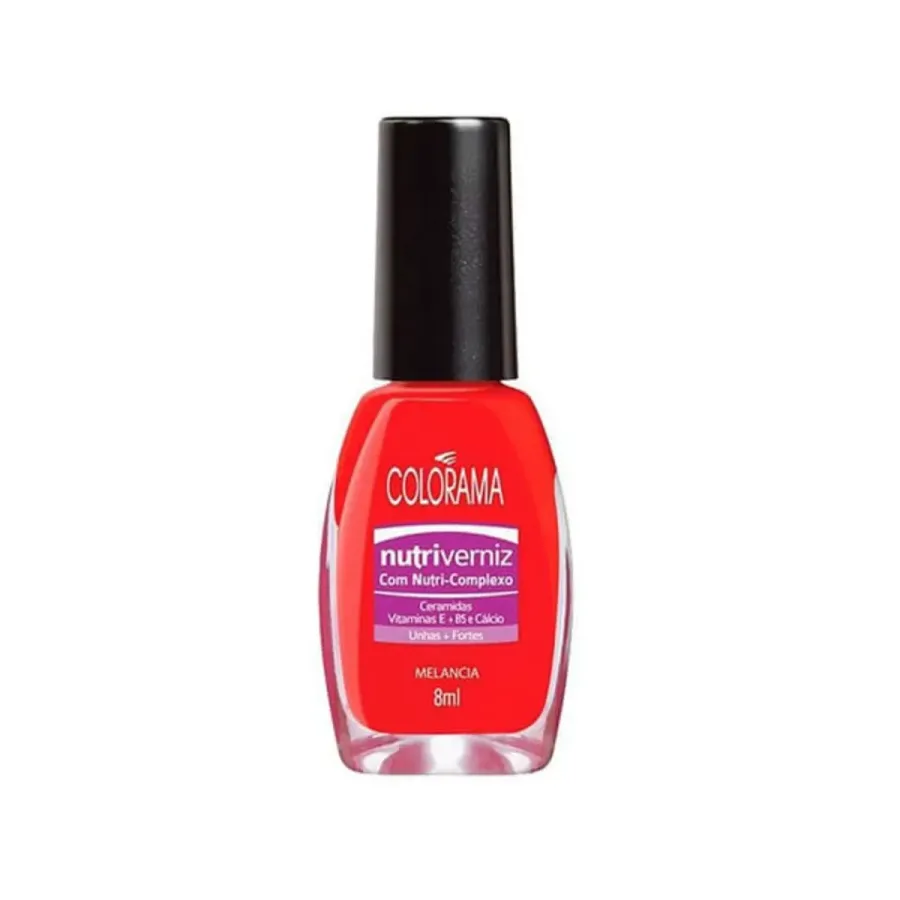 Esmalte Colorama Nutri Verniz Melância 8ml