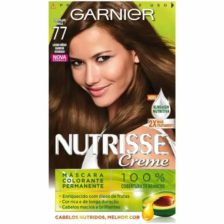 TIN NUTRISSE 77 LOURO MARROM DOURADO