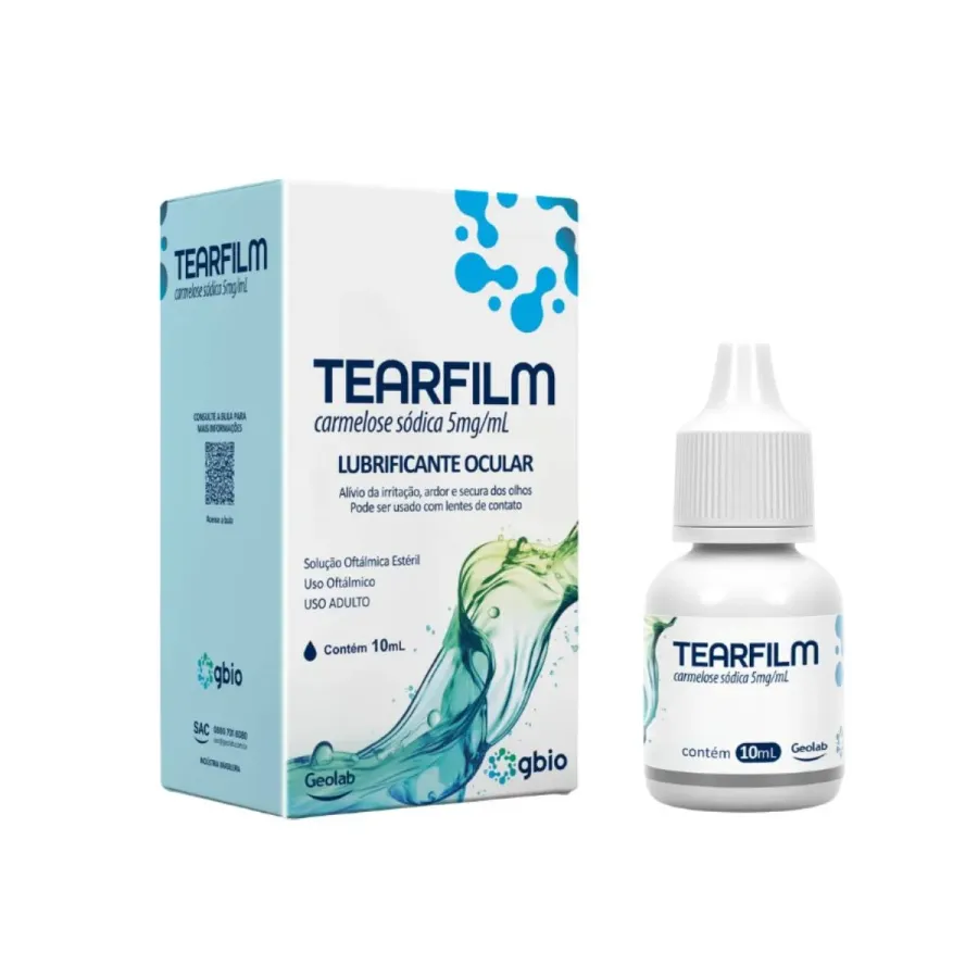 Solução Oftalmológica Tearfilm 5ml/ml 10ml