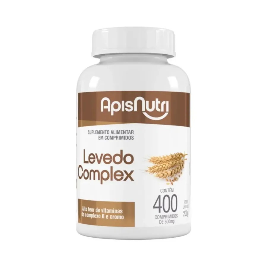 Levedo Complex 500mg (400 Comprimidos) - Padrão: Único