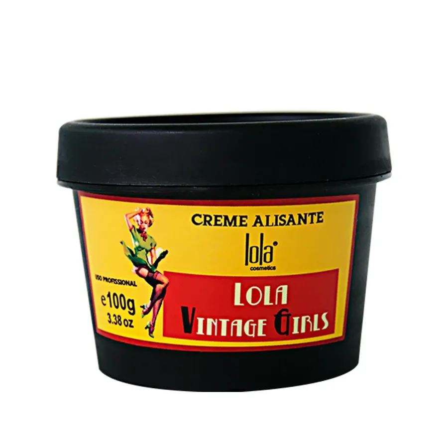 Creme para Cabelo Lola Alisante Vintage Girls 100g