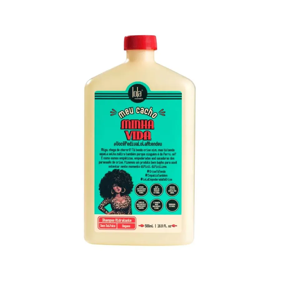 Shampoo Hidratante Lola Meu Cacho Minha Vida 500ml