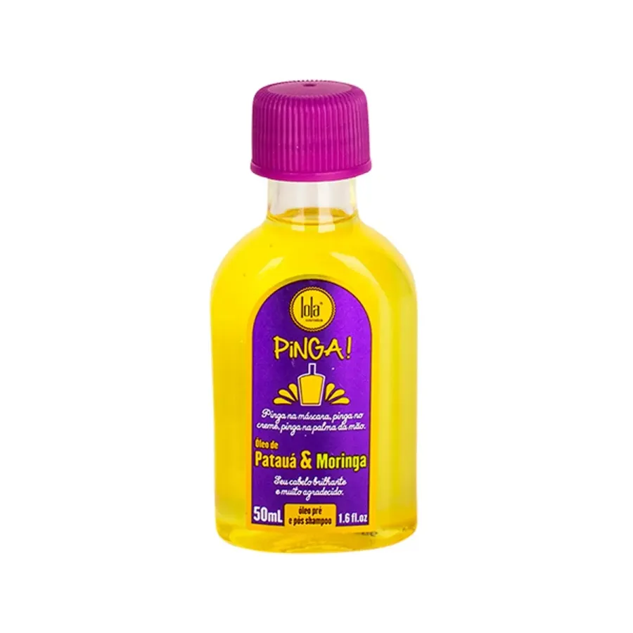 Óleo Pré e Pós Shampoo Lola Pinga! Patauá e Moringa 50ml