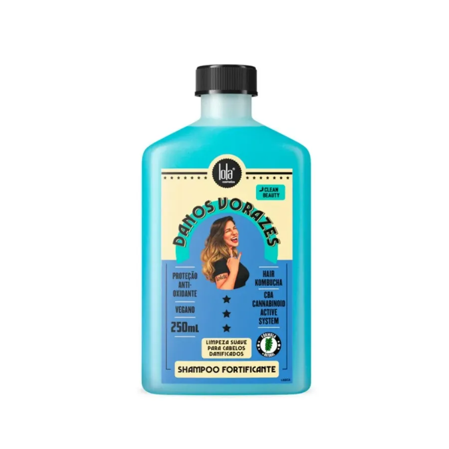 Shampoo Lola Danos Vorazes Fortificante Proteção Térmica 250ml