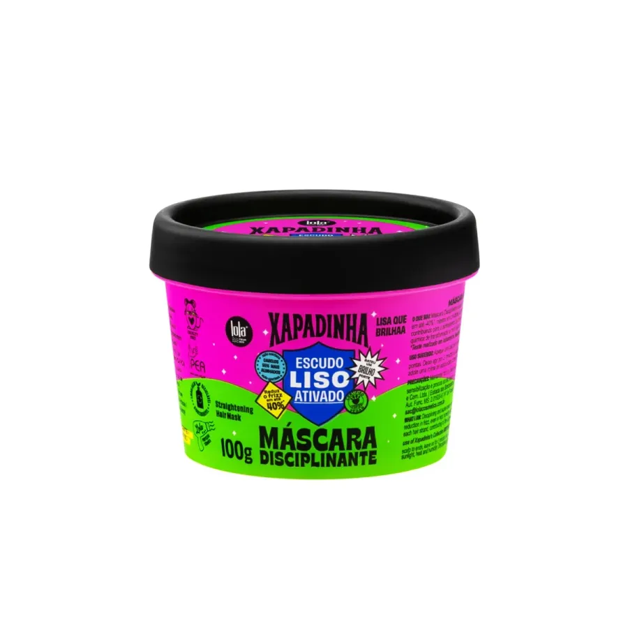 Máscara Disciplinante Capilar Lola Cosmetics Xapadinha 100g