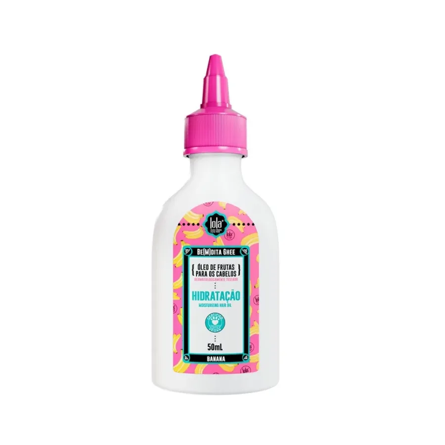 Óleo Capilar Lola From Rio Be(m)dita Ghee Hidratação de Banana 50ml