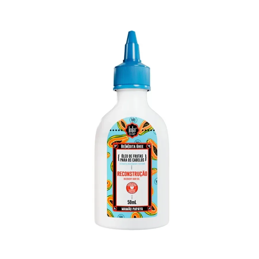 Óleo Capilar Lola From Rio Be(m)dita Ghee Reconstrução de Mamão Papaya 50ml
