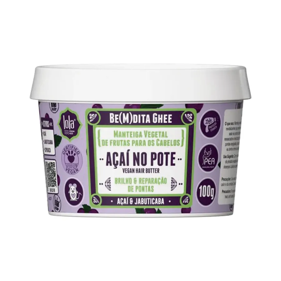 MANTEIGA CAPILAR LOLA BEMDITA GHEE ACAI 100G