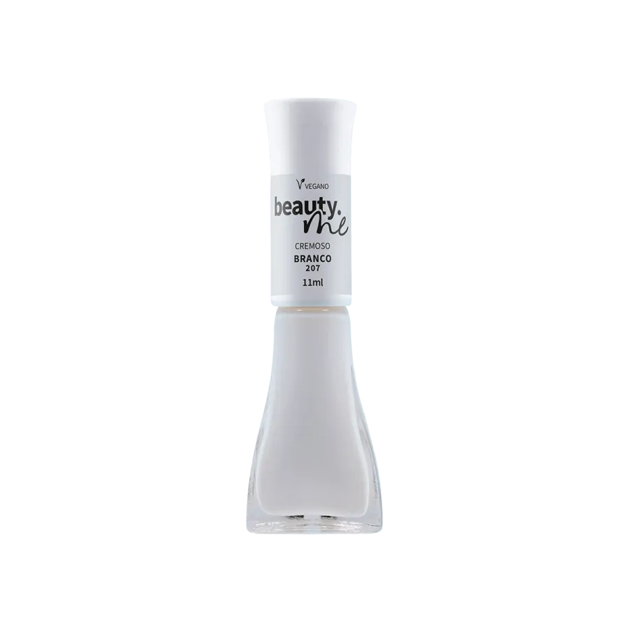 Esmalte Beauty Me Cremoso Branco