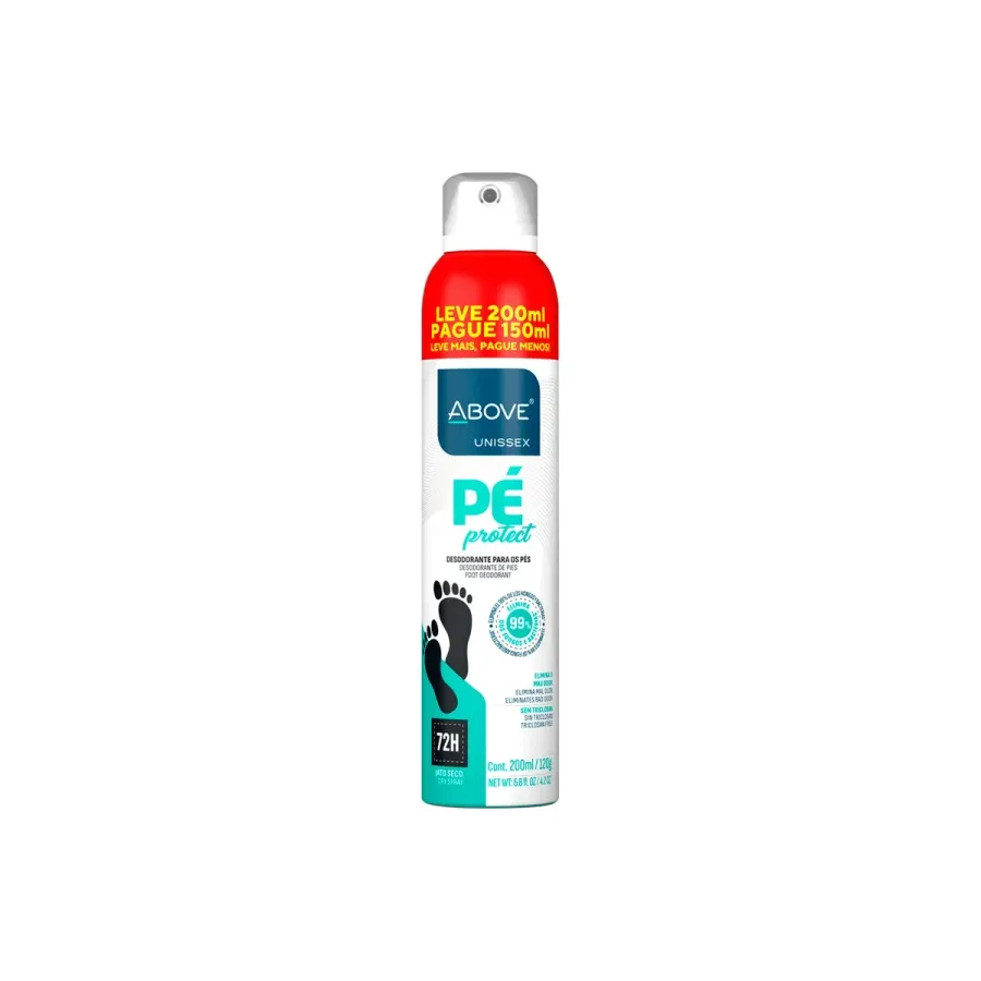 Desodorante Above Pes Aerossol 200ml Unissex L200