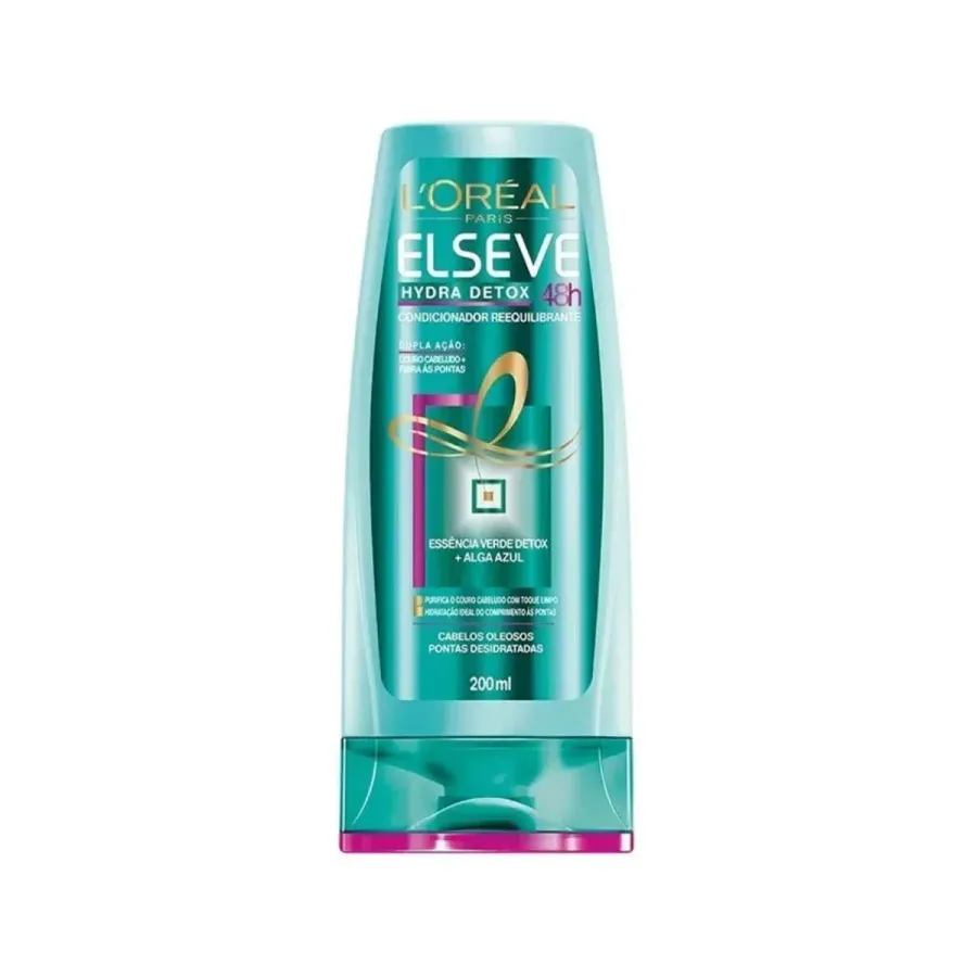Condicionador Elseve Hydra Detox 48h Antioleosidade 200ml