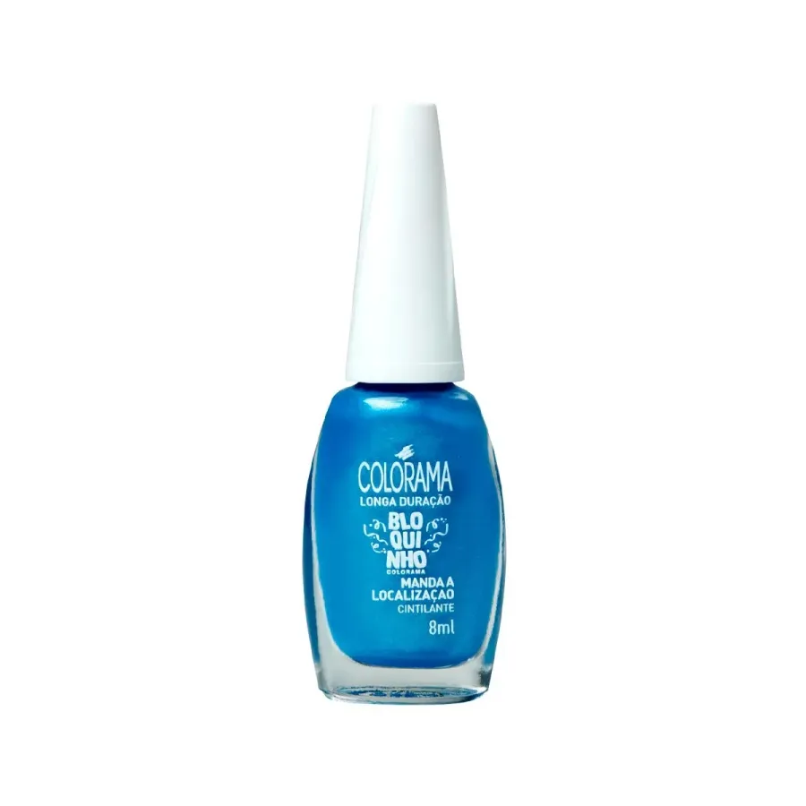 Esmalte Colorama Longa Duração Bloquinho Manda a Localização Cinctilante 8ml