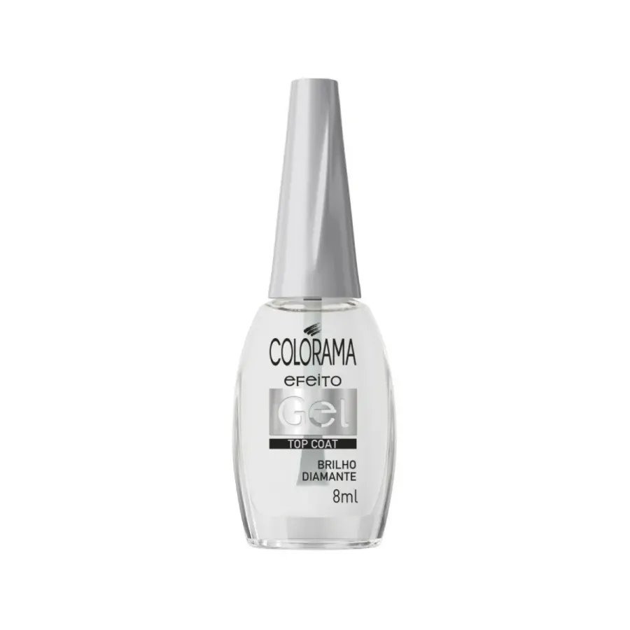 Esmalte Colorama Efeito Gel Top Coat Brilho Diamante 8ml