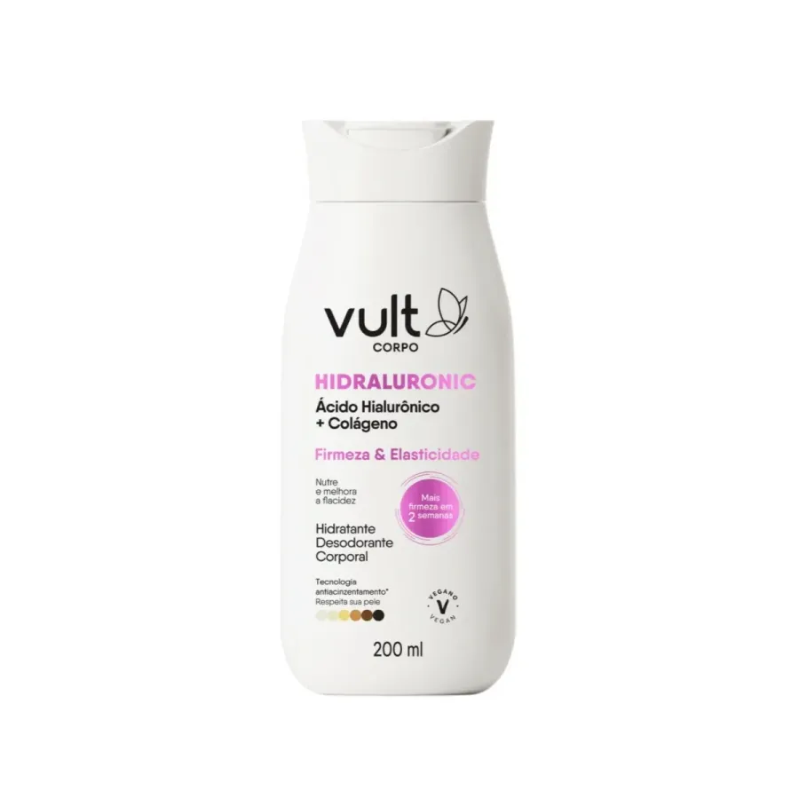 Hidratante Corporal Vult Corpo Firmeza e Elasticidade 200ml