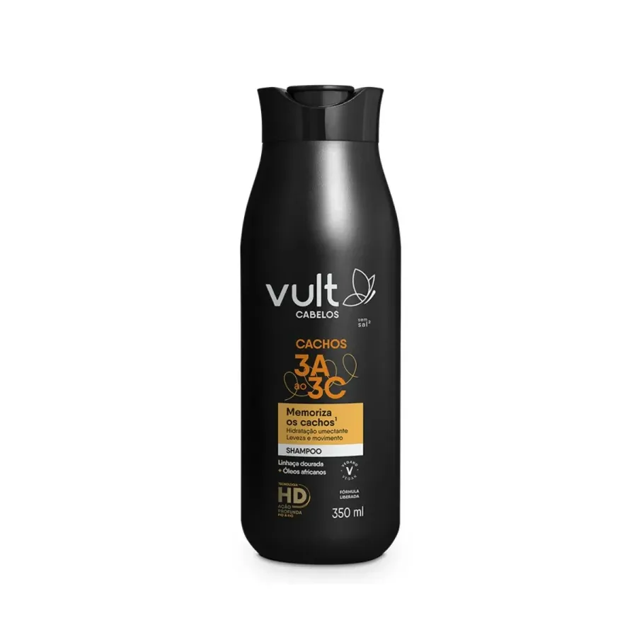 Shampoo Vult Cabelos Cachos 3a Ao 3c 350ml
