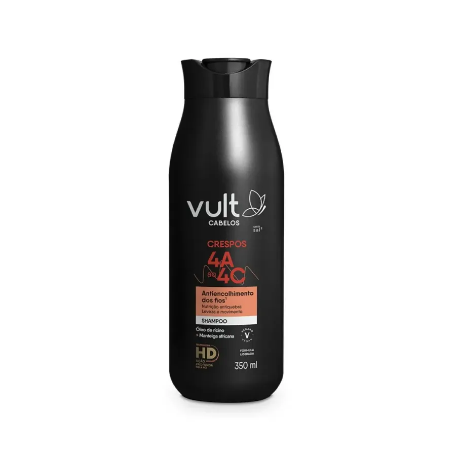 Shampoo Vult Cabelos Crespos 4a Ao 4c 350ml