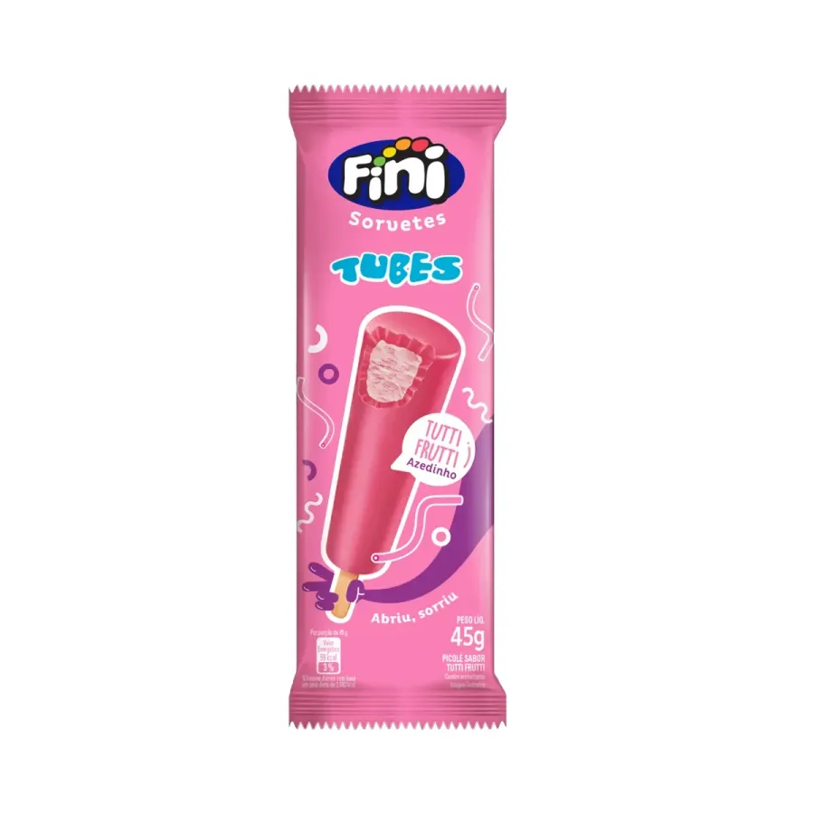 PICOLE FINI TUBES TUTTI FRUTTI 45G