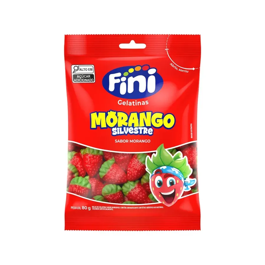 FINI MORANGO SILVESTRE 80G