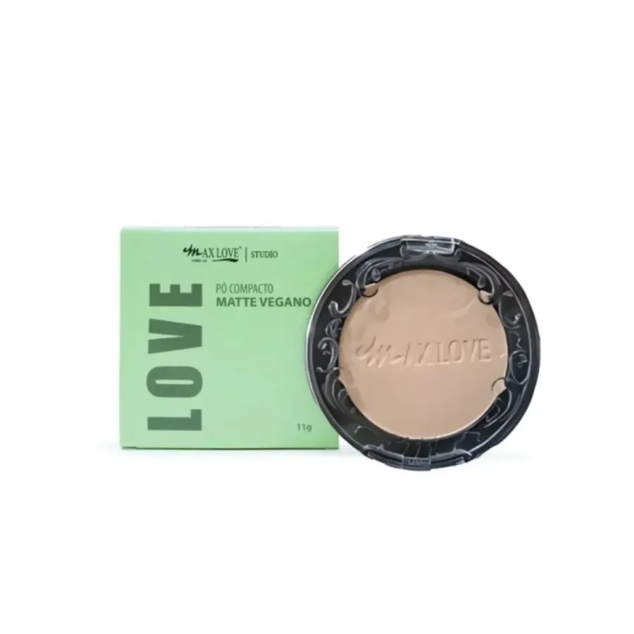 Pó Compacto Matte Vegano Cor: 44 Max Love